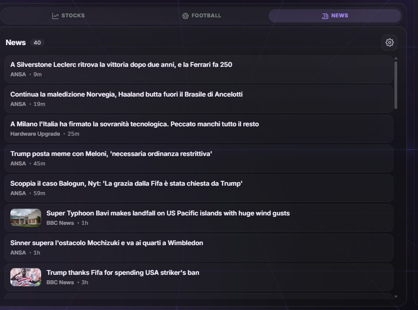 News widget